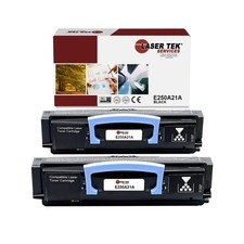 2Pk LTS E250 E250A21A Black Compatible for Lexmark E250 E350 E352 E450 Toner picture