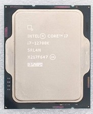 Intel Core i7-12700K 12th Gen Desktop CPU Processor SRL4N Used picture