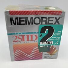 Memorex Computer Disks Formatted 2SHD 10 Pack picture