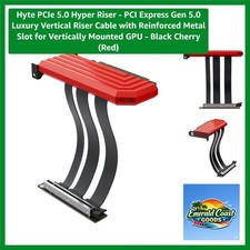 High-Speed PCIe 5.0 Riser Cable - Vertical Mount for Next-Gen Graphics Cards picture