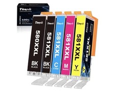 PGI 580 581XXL Ink Cartridge Replacement for Canon 580 & 581 ink 5 Pack C4 picture