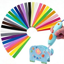 32 Colors 3D Doodler Pen Filament Refills for 3Doodler Start+ Only Low-Temp picture