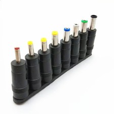 8-in-1 Hollow Plug Adapter, 5.5 x 2.1mm, Universal DC Barrel Connector, DC Tip picture
