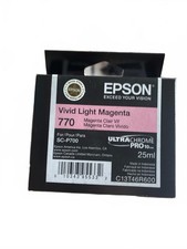 Epson Vivid Light Magenta 770 Ink Cartridge for SC-P700 Printer 25ml picture