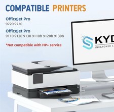 Compatible 936e Ink Cartridge Black Cyan Magenta Yellow For HP 9110 9120 9130 picture