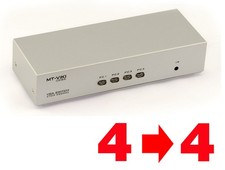 Switch + Splitter (Matrix) VGA - 350 MHz - 4 Sources To 4 Outputs picture