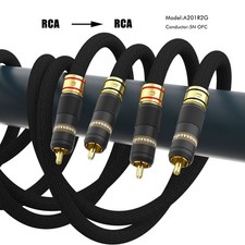 Audio Cable Multiple OFC Copper Silver Plated XLR/RCA Interconect Cable picture