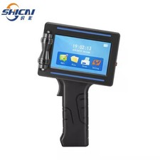 Handheld portable intelligent inkjet printer industrial high-definition printing picture