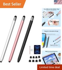Precision 2-in-1 Magnetic Stylus Pen Set for All Touchscreen Devices – 3 Pack picture