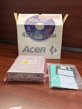 ACER Peripherals, Inc. 40X max CD ROM CD 640P 1998 (NEW) picture