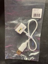 ZioTek USB to iPod Cable – 1ft – White – Model 131 1517 picture