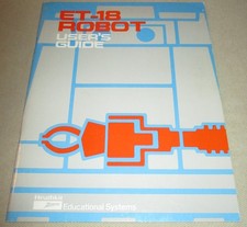 Vintage Heathkit Hero Robot ET-18 User's Guide 1982 Electronics picture