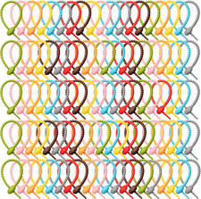 20 Pack Reusable Silicone Cable Ties, Black picture