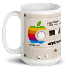 Vintage Apple II Lemonade Stand Game Mug 15oz - Byte by Byte Retro Tech Mug picture