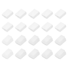 40pcs Adhesive Cable Clips White Cord Management Cable Organization picture