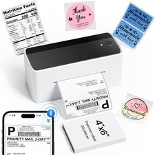Phomemo Bluetooth Thermal Shipping Label Printer 4X6  For  Business USPS UPS LOT picture