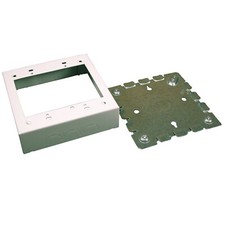 legrand WIREMOLD Metal Raceway, Extending Power, On-Wall, 2-Gang Outlet Box, ... picture