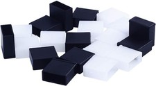 USB Cover Cap, 20 Pcs Black Clear Plastic USB a Male Anti-Dust Plug Cover picture