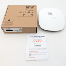 Aruba 500 Series AP-505-RW 802.11ax 2.40GHz Wireless Access Point White APIN0505 picture