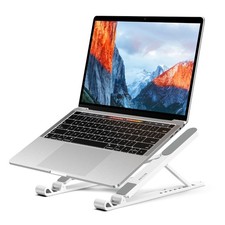 LS01 Pro Ergonomic Laptop Stand, Plastic Laptop Riser, Portable and Adjustabl... picture