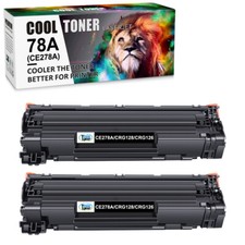 2 x CE278A Toner Cartridge For HP LaserJet 78A P1566 P1600 P1606dn M1536dnf MFP picture