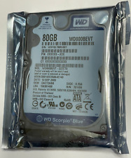 WD Scorpio WD800BEVT 80GB SATA 2.5