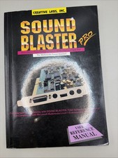 Creative Sound Blaster Pro User Reference Manual Vintage Book Creative Labs Inc picture