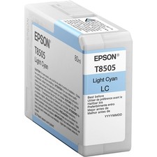 Epson UltraChrome HD Ink T850500 Light Cyan 80ml High Capacity Cartridges picture