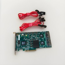 LSI 3Ware 9650SE-12/16ML 16x SATA PCIe RAID Controller + 2x Cables for 4xSATA HDD picture
