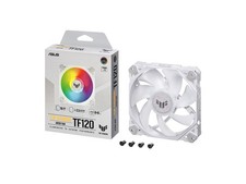 ASUS TUF GAMING TF120 ARGB WHITE EDITION Chassis Fan 3-Pin Customizable LEDs picture