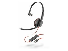 Plantronics 8M3X3AAABA Poly Blackwire 3210 Monaural Accs Usb-a Headset Taa-us picture