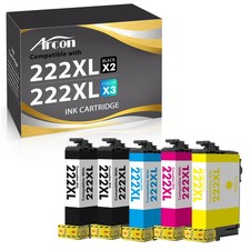 222XL Replacement Ink Cartridge for Epson 222 XL for Expression Home XP-5200 Lot picture