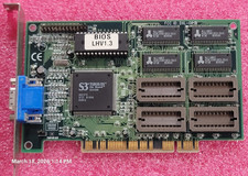 S3 Virge DX 86C375 2MB VGA PCI Video Card for DOS Retro Gaming working #M97 picture