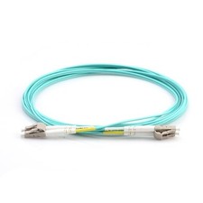 Lot of 10 2M LC UPC -LC UPC Duplex 10G OM3 Multimode Fiber Optic Patch cable-993 picture