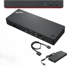 ThinkPad Thunderbolt 4 Docking Station USB-C 4K Lenovo 40B00300US 300W picture