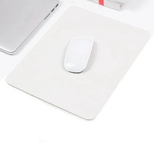 1 pc Small PU Leather Mouse Pad Non-Slip Waterproof Gaming Desk Mat for PC picture