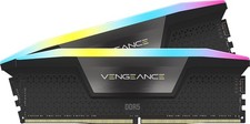 CORSAIR Vengeance RGB 128GB (2 x 64GB) 288-Pin PC RAM DDR5 6400 (PC5 51200) Desk picture