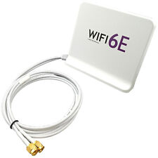 WiFi 6E Antenna Magnetic Stand PC Tri Band AX Network 2.4G 6GHz RP-SMA Cable picture