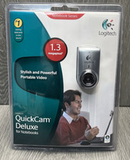 New Logitech QuickCam Deluxe for Notebooks (960-000043) Sealed Cam picture