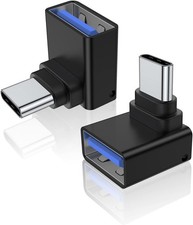Durable 90 Degree USB C to USB 3.0 Adapter - Compact Design for Type C Devices picture