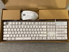 Magegee K1 LED Rainbow Gaming Keyboard and mouse  picture