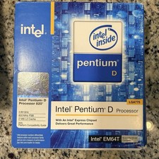 Intel Pentium D 820 2.80GHz Dual-Core LGA775 800MHz 2MB BX80551PG2800FNSL8QT picture