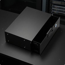Space-Efficient 3U 19-Inch Rack-Mount Metal Drawer Sturdy Rack-Mount Storage picture
