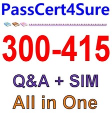 300-415 Implementing Cisco SD-WAN Solutions Exam Q&A+SIM picture