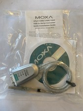 Moxa UPort 1150 USB 2.0 to DB9 Mini Adapter High Speed Data Transmission Full Se picture