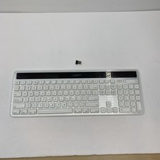 Logitech K750 Solar Wireless Keyboard + USB Receiver Dongle - Tested, working picture