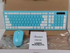 Reccazr - Wireless Keyboard and Mouse Combo - Full size HS8100 picture