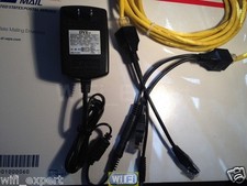 COMPLETE 12V 1.25A Power over Ethernet Passive PoE Injector Splitter Kit 25' USA picture