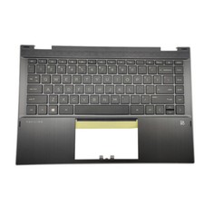 For HP Pavilion 14-DW 14M-DW0013DX 14M-DW1013DX Palmrest Keyboard L96524-001 US picture