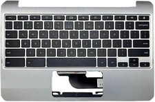 FOR ASUS Chromebook Flip C100P C100PA Silver Laptop C Shell with Keyboard picture